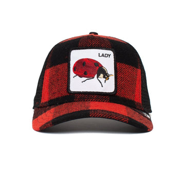 Goorin Bros Trucker Cap Plaidy Bug