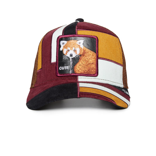 Goorin Bros Trucker Cap Dorbz Patchwork Cute Waschbär