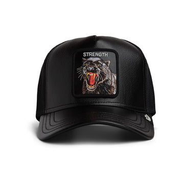 Goorin Cap Faux Leather Panther
