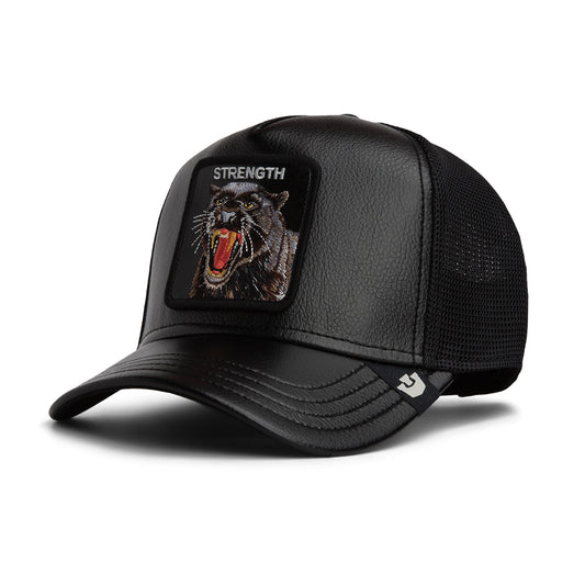 Goorin Cap Faux Leather Panther