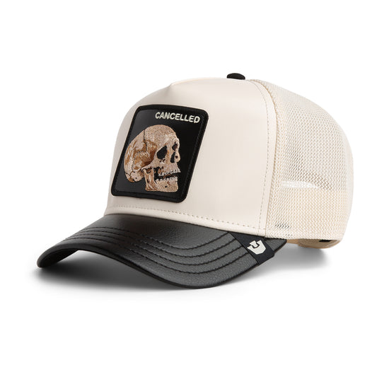 Goorin Cap Faux Leather Skull