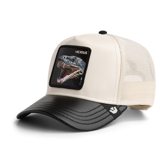 Goorin Cap Faux Leather Snake