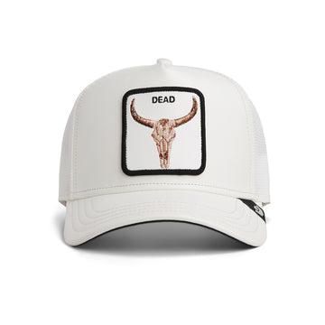 Goorin Cap Faux Leather Bull Skull