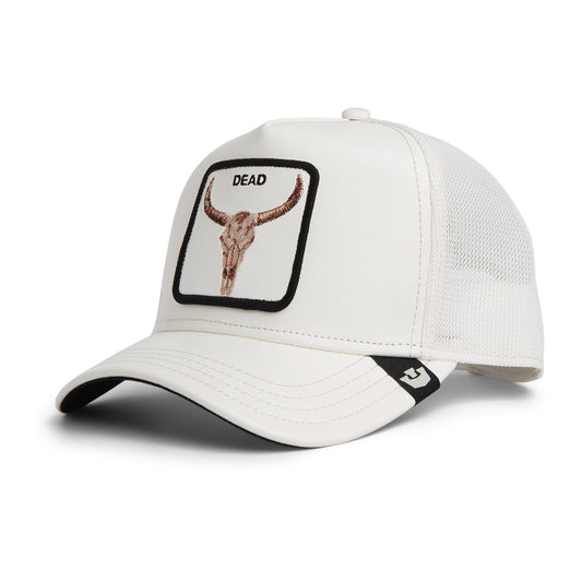 Goorin Cap Faux Leather Bull Skull