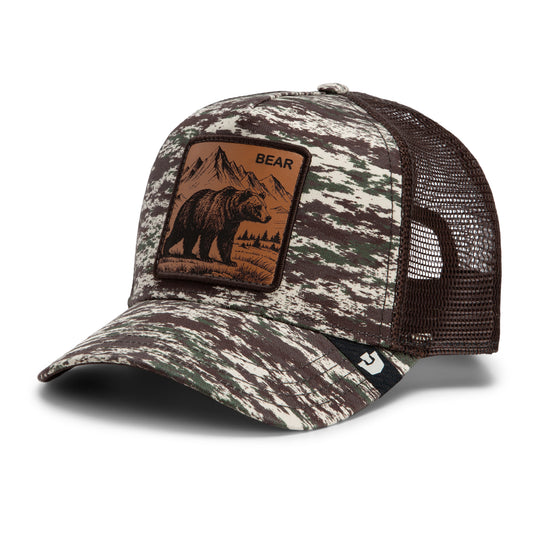 Goorin Cap Camo Engraved Bear