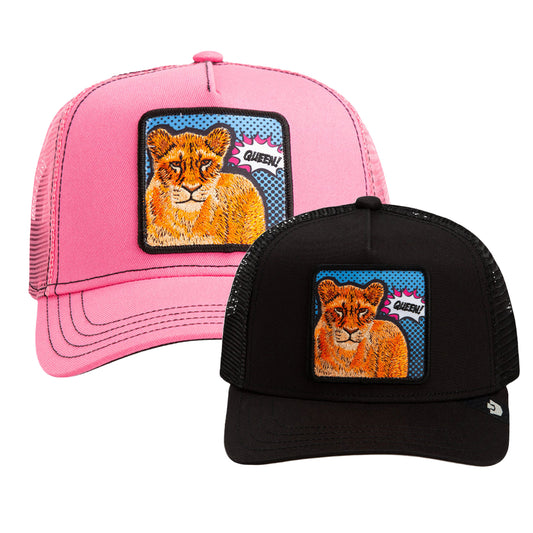 Goorin Cap POPArt - Queen Lion – Eltern-Kind-Set