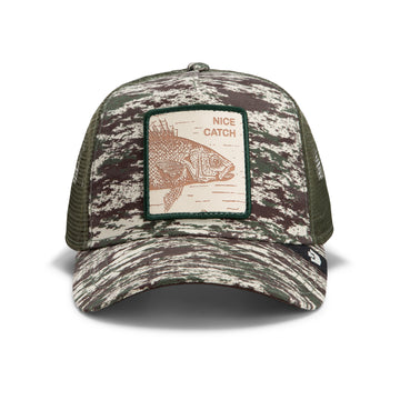 Goorin Cap Camo Engraved Bass