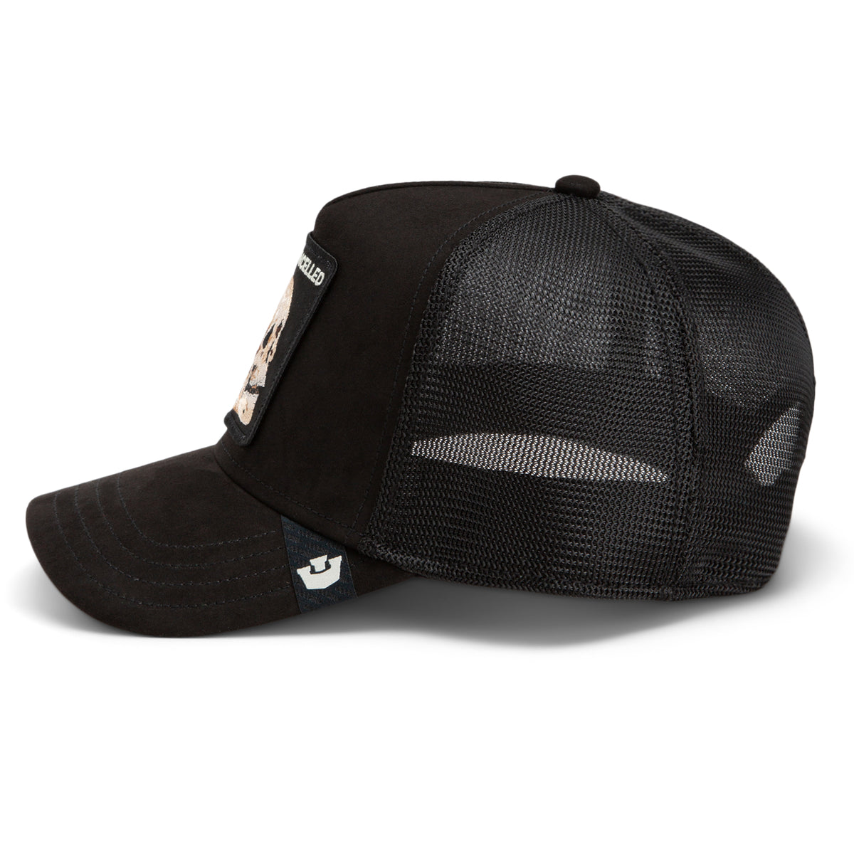 Goorin Cap Suede Cancelled Skull Trucker – Ansicht 7
