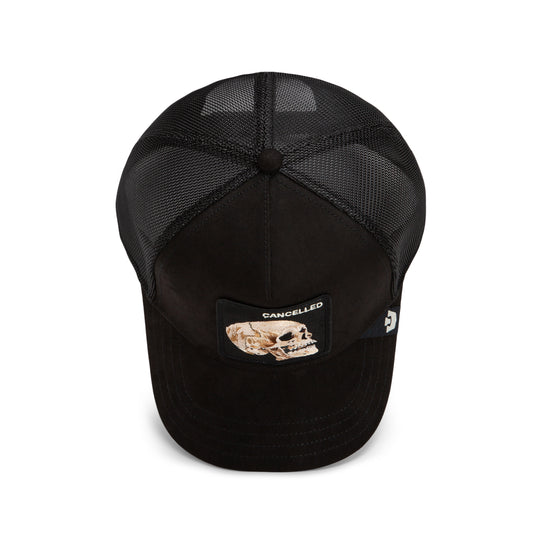 Goorin Cap Suede Cancelled Skull Trucker – Ansicht 8