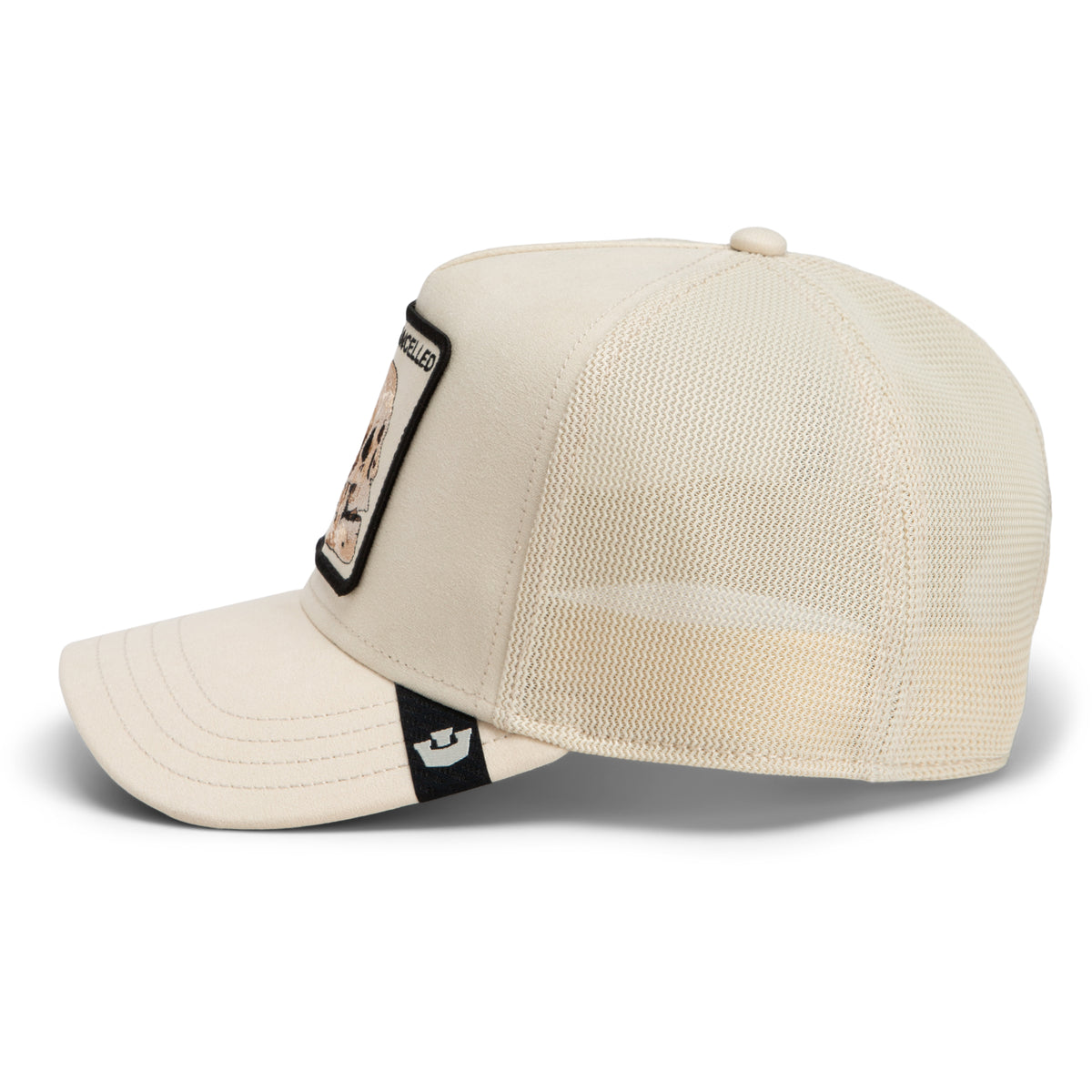 Goorin Cap Suede Cancelled Skull Trucker – Ansicht 2