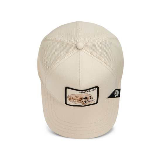 Goorin Cap Suede Cancelled Skull Trucker – Ansicht 1
