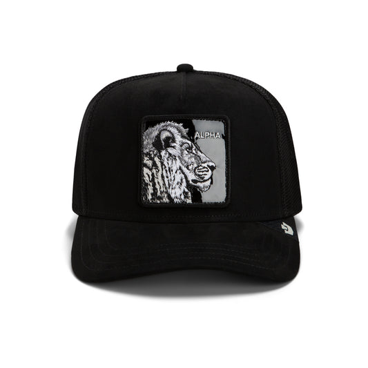 Goorin Cap Black Out Lion