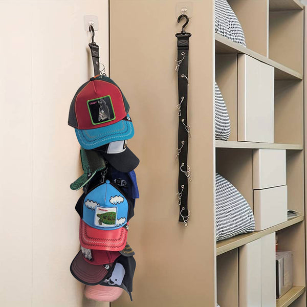Goorin Kappenhalter zum Aufhängen – 8 Clips, 360° drehbar – Goorin Bros