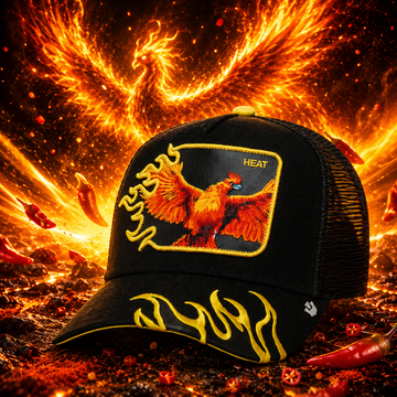 Goorin Cap Heat Flames